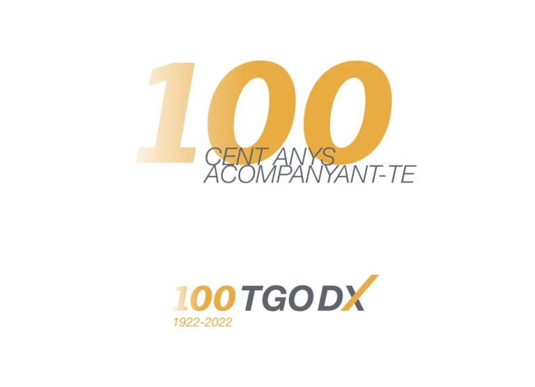 TGO DX presenta la imatge i el lema commemoratiu del centenari